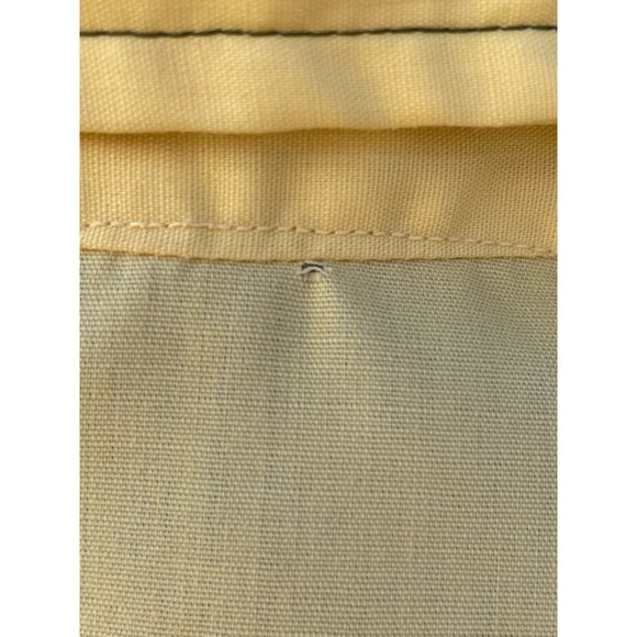 Vintage 1970s Yellow Zip Front Casual dress Front Pocket size L - Picture 5 of 15